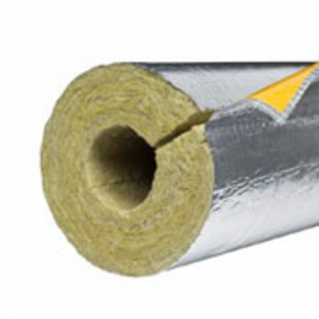 Цилиндры навивные PAROC HVAC Section AluCoat (T)  54*30*1200 мм (уп.8.4 м/п) фото №1