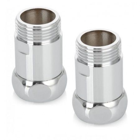 Соединение для полотенцесушителя прямое 1"х3/4" (пара) фото №1