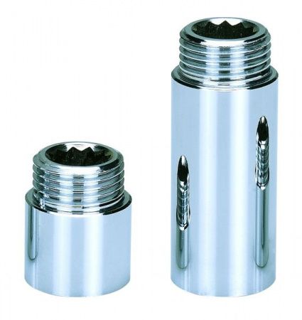 Удлинитель латунный 1/2" ВН - 10 мм AQUALINK фото №1