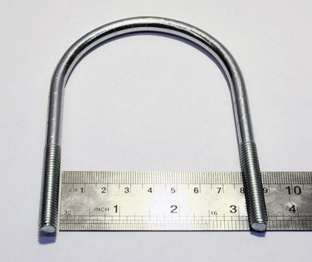 Хомут U образный W1- 2 1/2"(D66-76 H109) М10								 фото №1