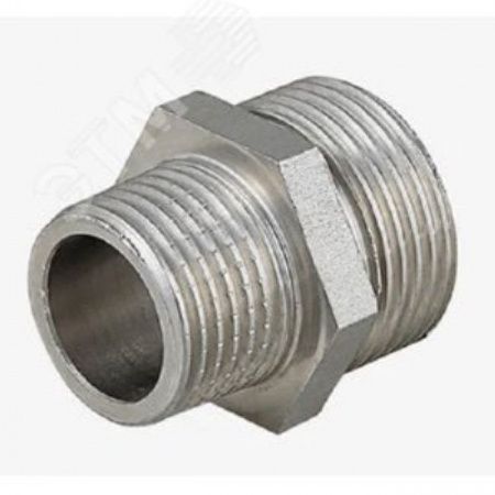 Ниппель латунный переходной    3/4"х1 1/4" Н-Н Aquadeel фото №1