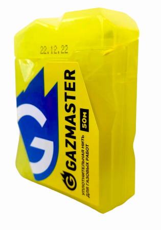 Нить для герметизации газовая "GAZMASTER" 50м. фото №1