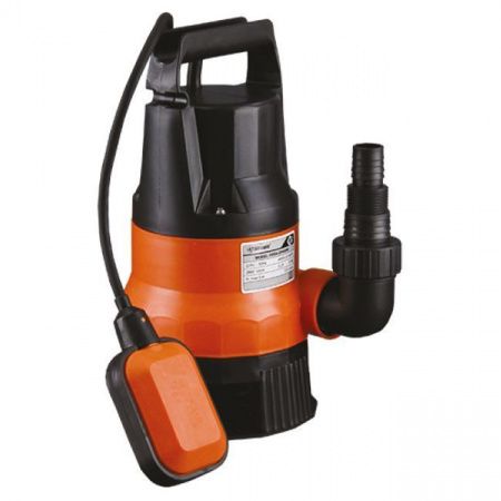 Насос дренажный FORA-DP400W (корпус пластиковый) 5м, макс.размер мех примесей 5 мм  фото №1